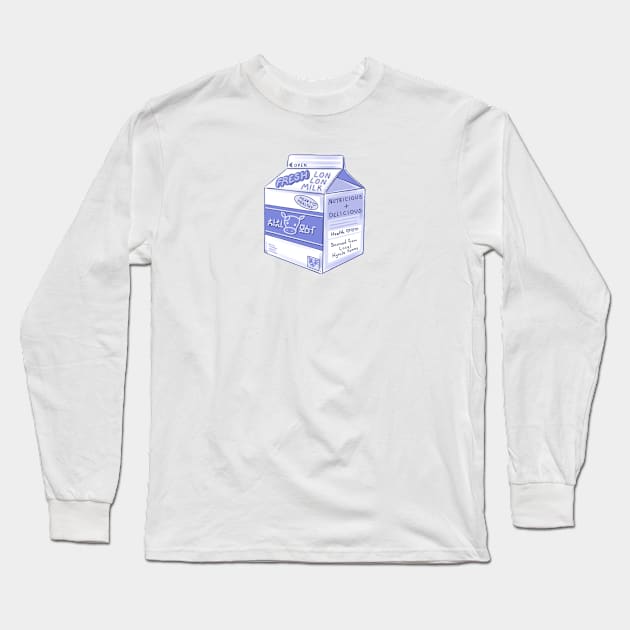 Delicious and Nutritious Long Sleeve T-Shirt by PaperMegpie